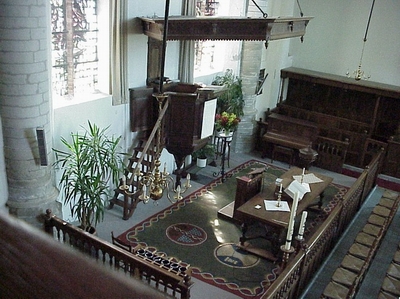 Het liturgisch centrum van de Johanneskerk